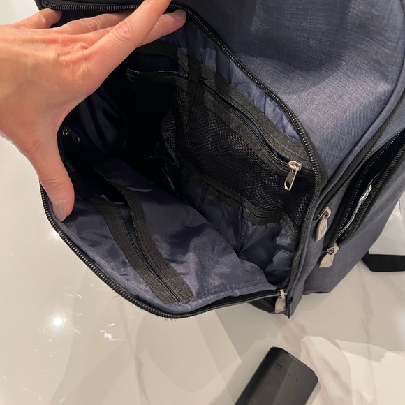 Baby Diaper Backpack Navy - Picture 10 of 15